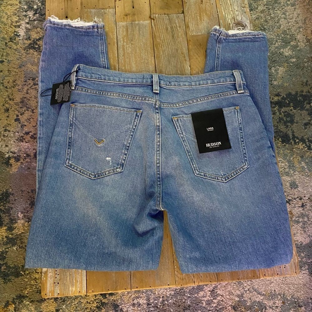 NWT Hudson Lana Boyfriend Jeans 28” waist