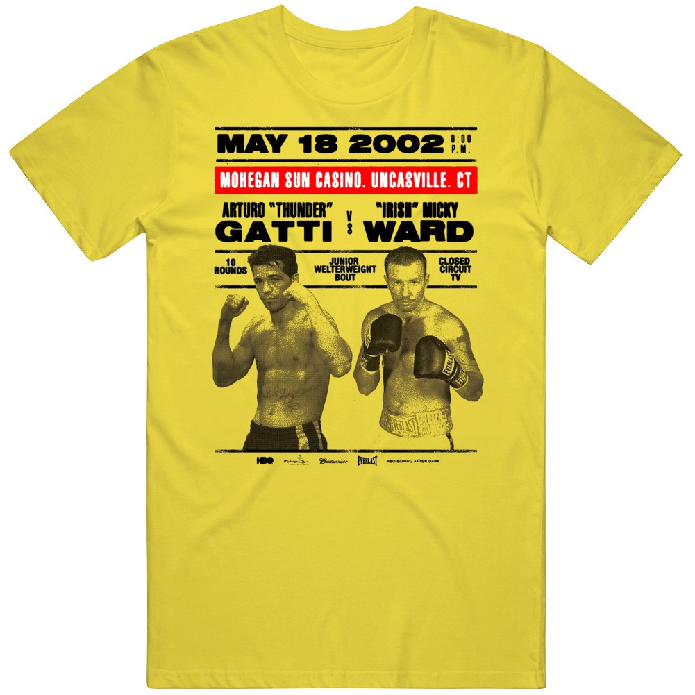 Arturo Gatti Vs. Fight Poster Micky Ward Boxing Fan T Shirt