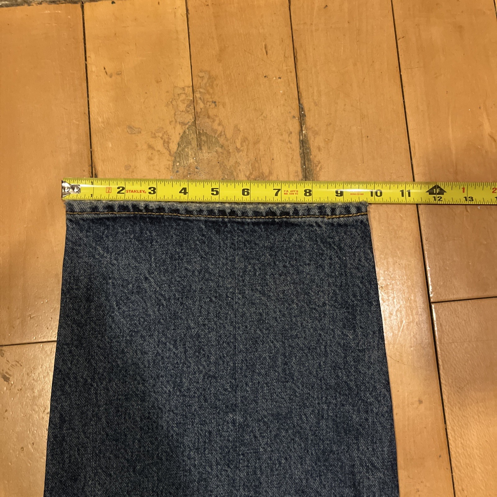 Levi’s Premium 568 Loose Straight Blue Jeans 38×32