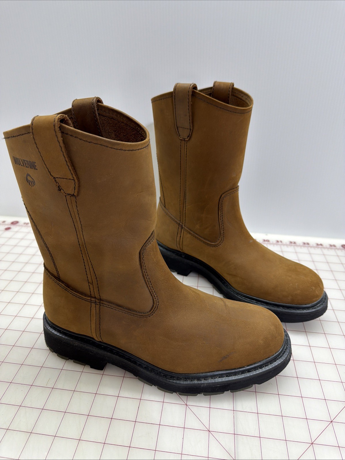 Wolverine 10″ Wellington Soft Toe Boots Men’s 9.5 NWOT Slip Oil Resistant