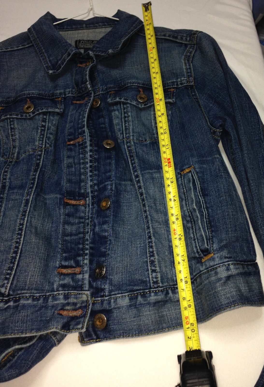 Ralph Lauren Polo Jeans Company (Size Large) Blue Denim Jacket E18