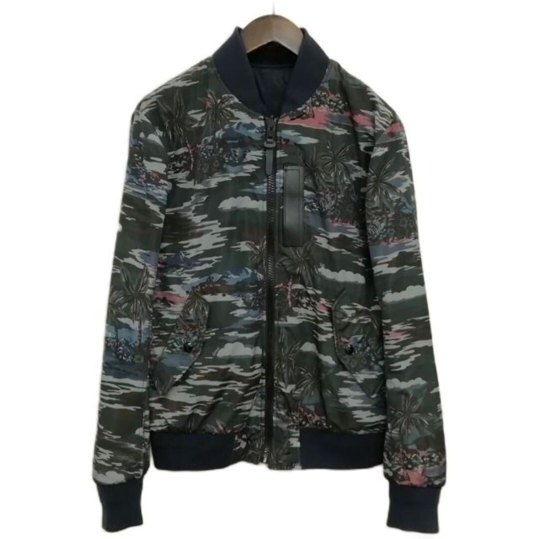 Coach F38890 Reversible Bomber Jacket Blouson Navy Style Used 352d13b4d7f5f61743