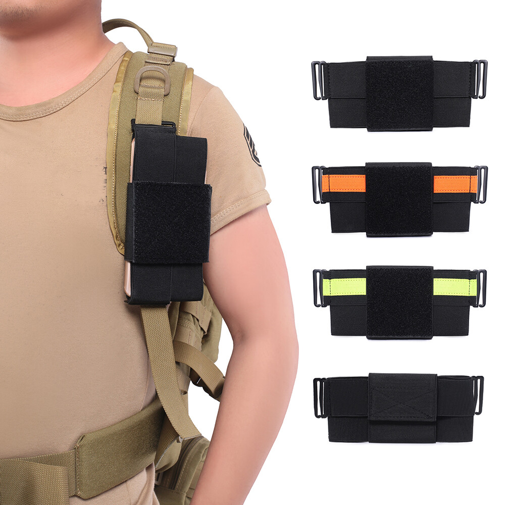 Cell Phone Waist Belt Holster Backpack Shoulder Strap Pocket for Hikers Students
