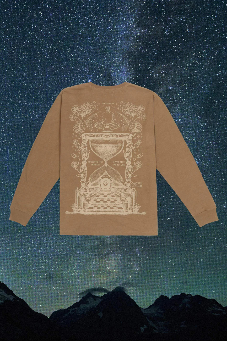 Christy Dawn Farm To Closet Sun Keep Ram Dass L/S Tee Size S NWT