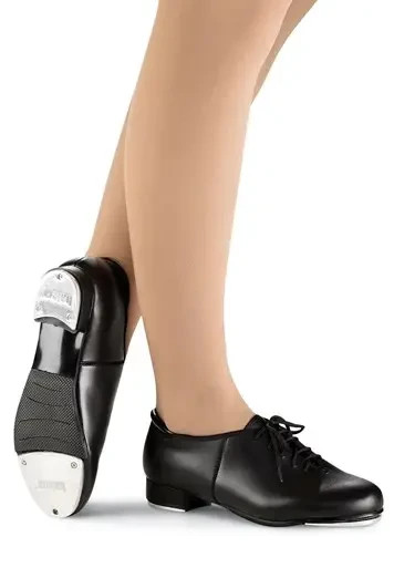 Balera Dancewear Lace Up Tap Dance Leather Round Toe Unisex Shoes Womens 7