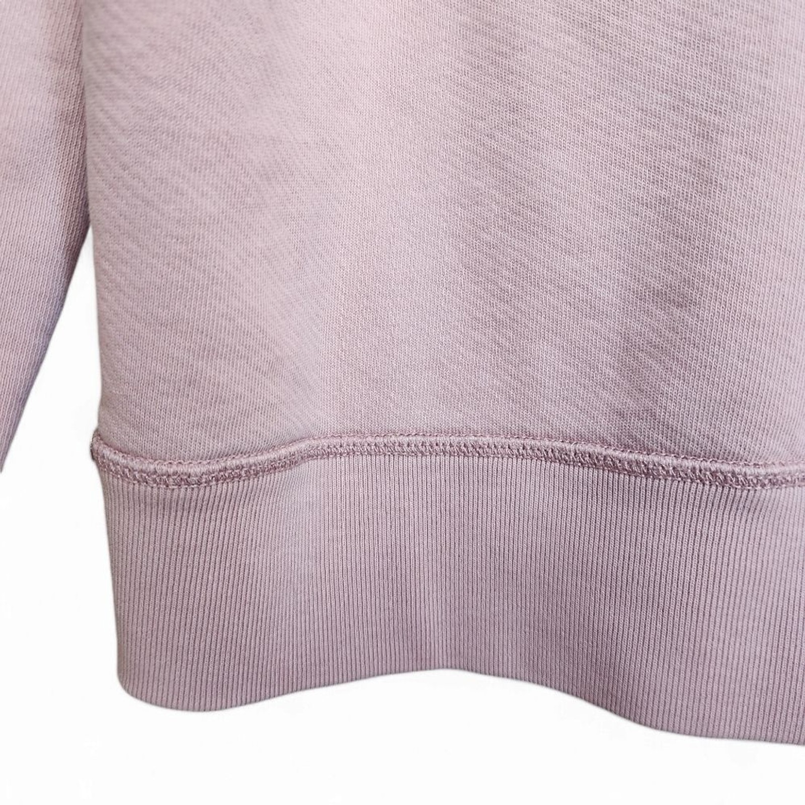 Madewell crewneck pullover sweatshirt XL light pink cozy warm fall basic