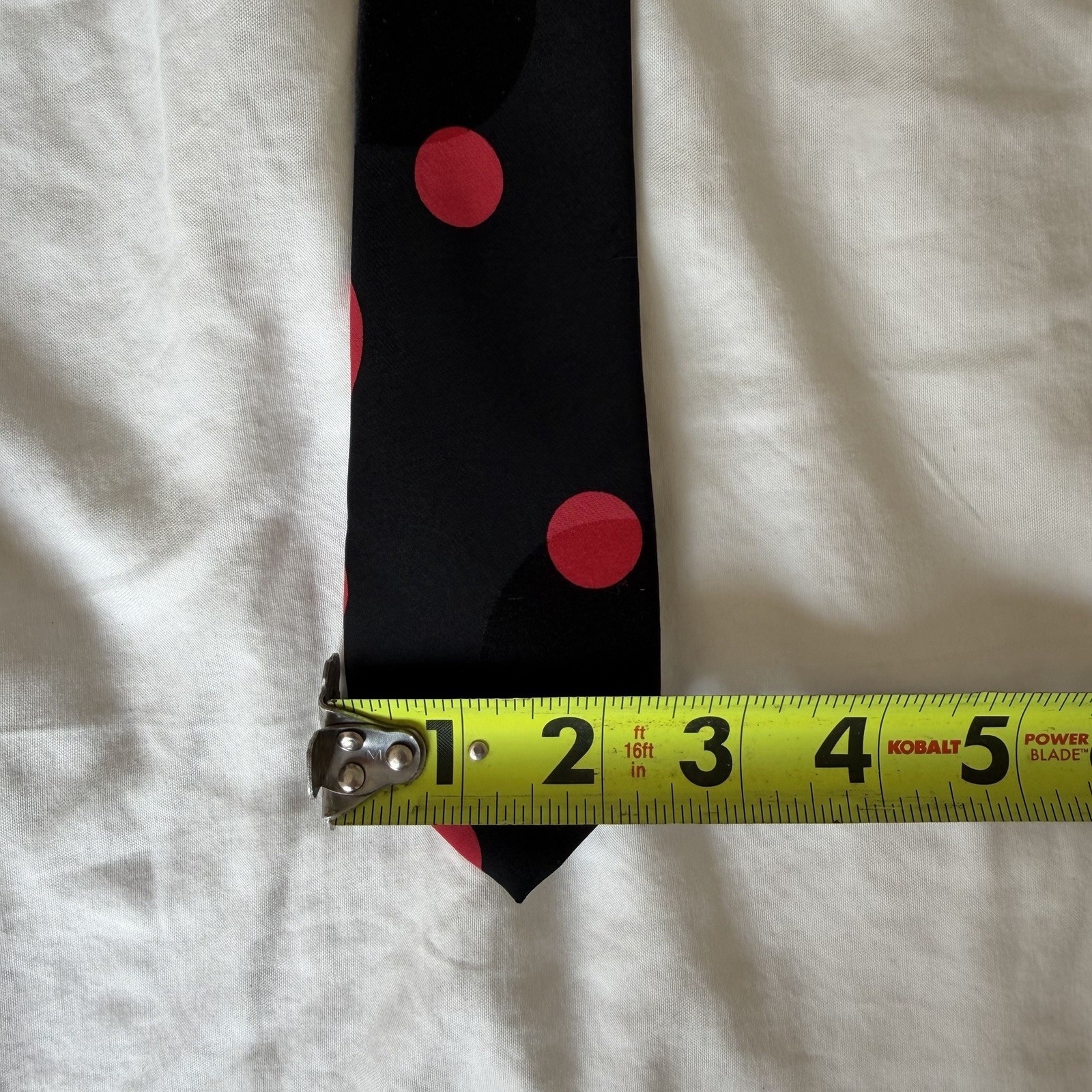 ⁠Vintage Brioni Silk Tie Black Pink Polka Dot Jacquard Gold Logo Plaque Italy⁠