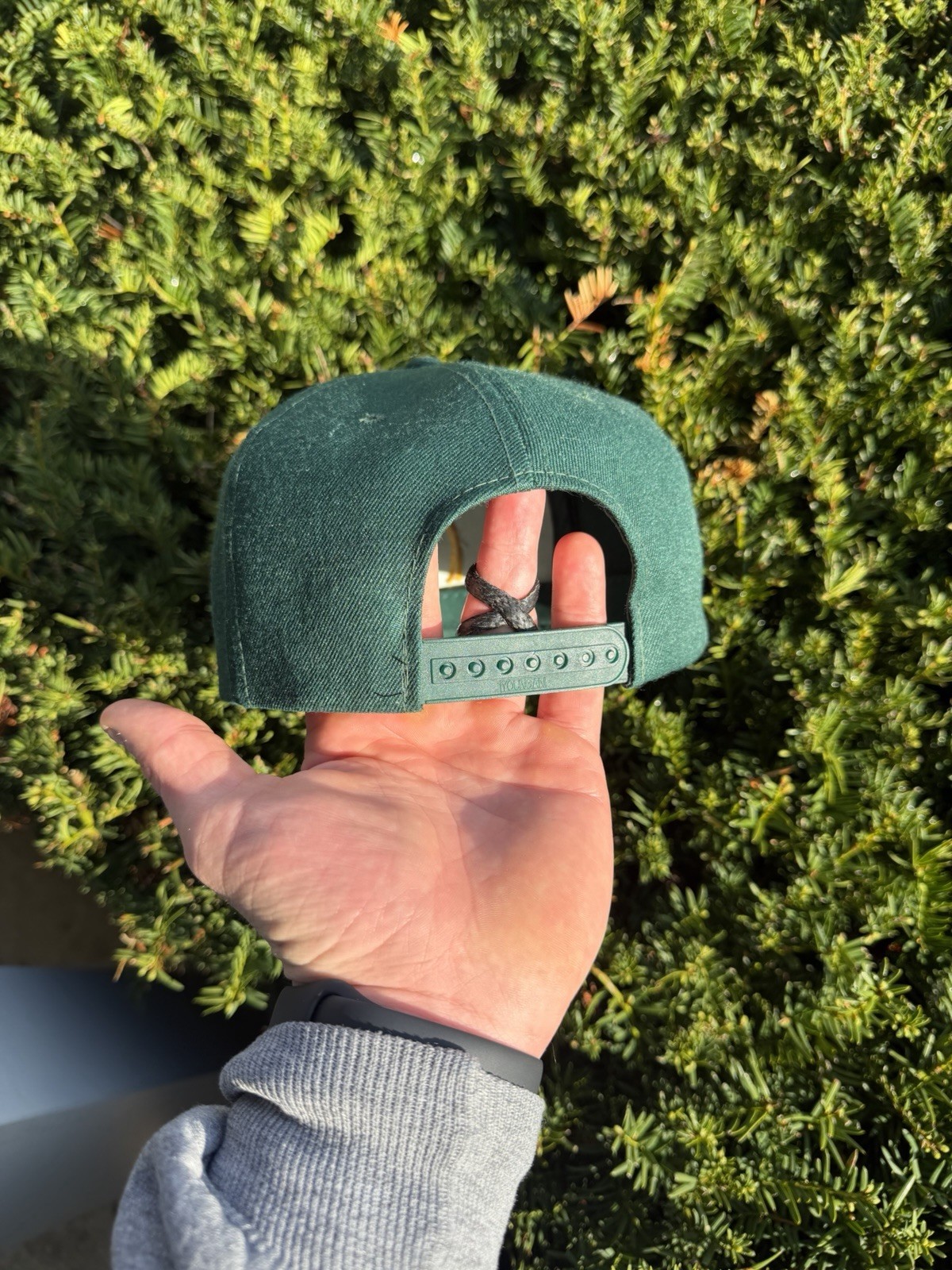 Vintage Ducks Unlimited Youngan Sri Lanka WOOL SnapBack Hat Cap Nature 90s NWOT