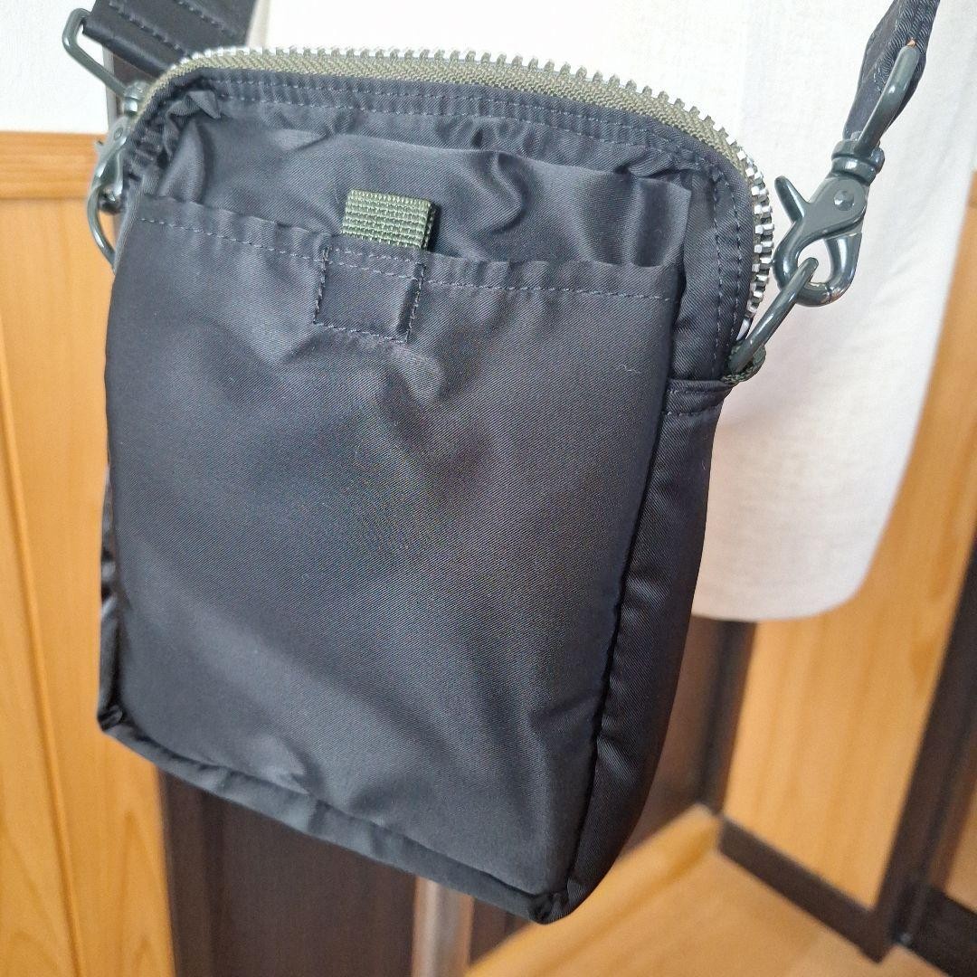 Porter Pxtanker Vertical Shoulder Bag Nylon Polyester Black Used