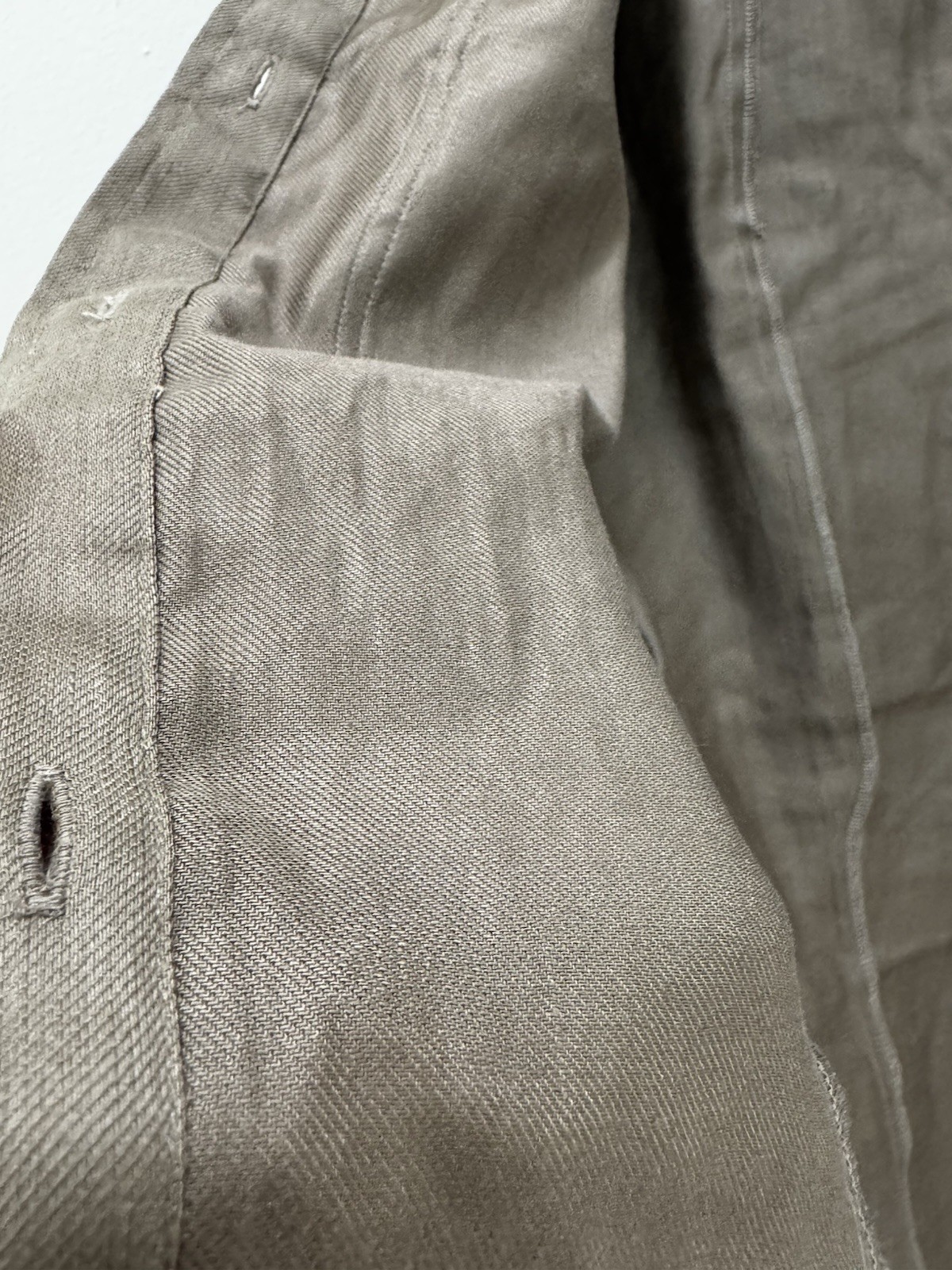 FRAME Brown Utility Button Up Shirt Jacket Women’s Size M Lyocell Linen Blend