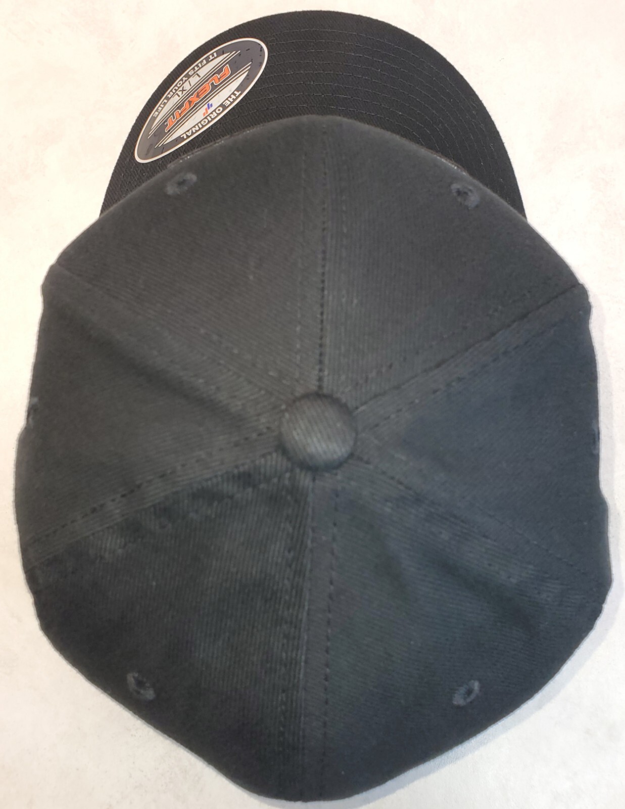 Monster Energy Patch Flexfit 6377 Brushed Twill Hat / Black L/XL 7 1/8″ – 7 5/8″