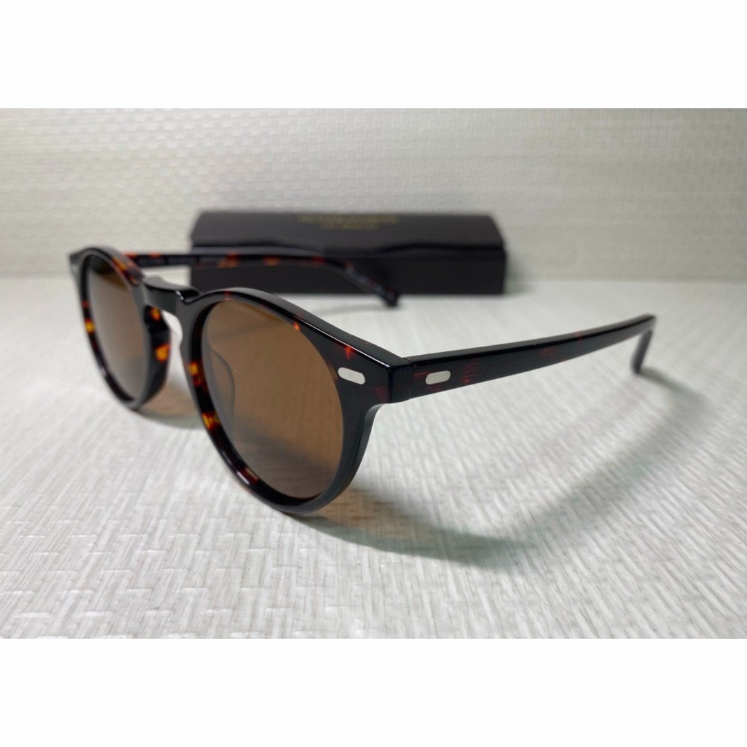 OLIVER PEOPLES Gregory Peck OV5186 Tortoise Shell Glasses From Japan New