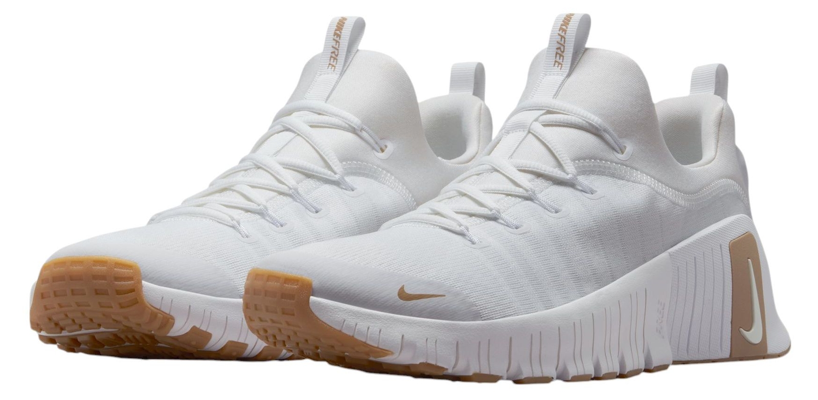 Nike Free Metcon 6 White/Gum Gym Cross Training Shoes NEW 2025
