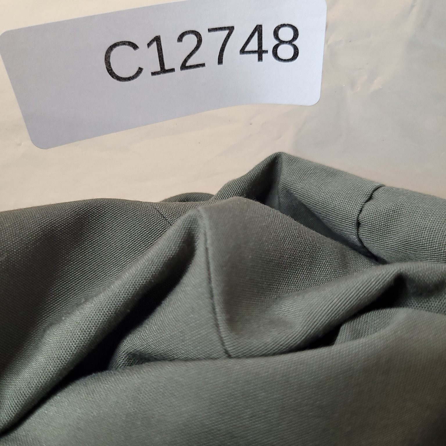Haspel Men’s Blazer Jacket Green 40R Cotton Dry Clean Sport Coat