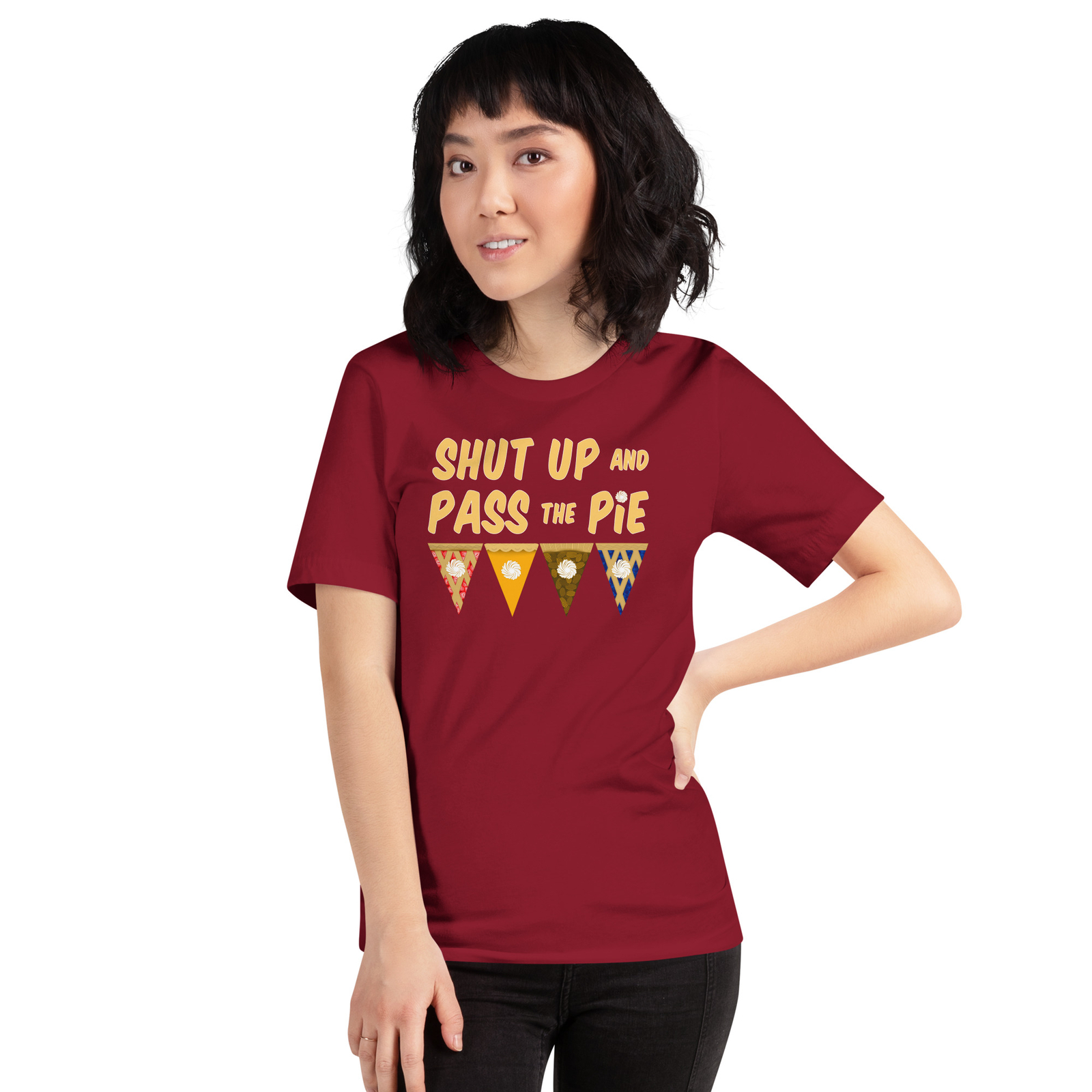 Funny Thanksgiving Shirt, pie tshirt, sarcastic shirt, fall shirt adult, autumn