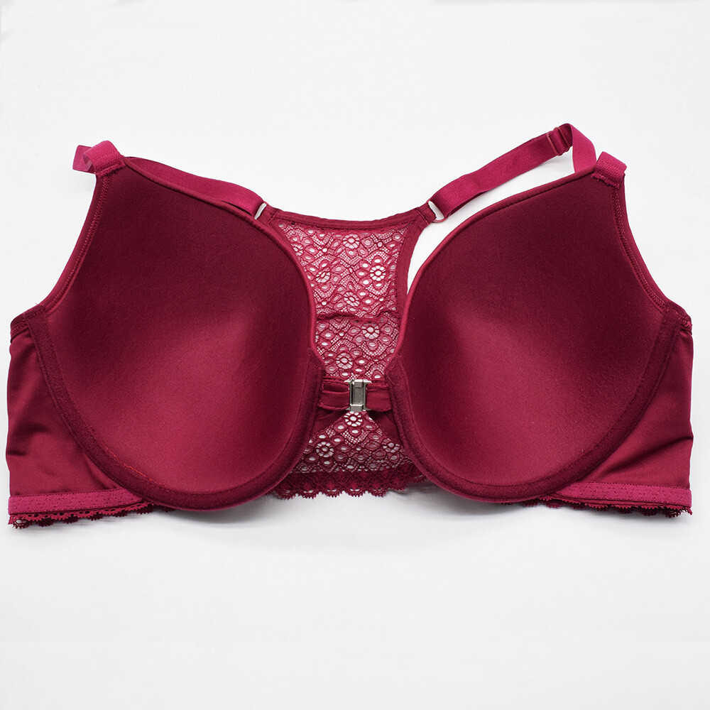 Plus Size Bra BCDDDE FFGH Front Closure Brassiere Womens Bras Sexy Lingerie US
