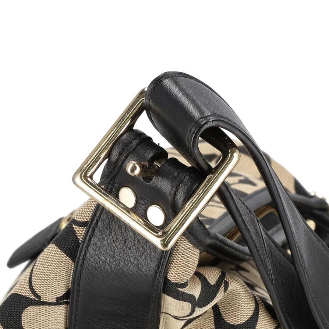 COACH Signature 2WAY Shoulder Bag 32684 F14 AB Rank 18 Used 6a