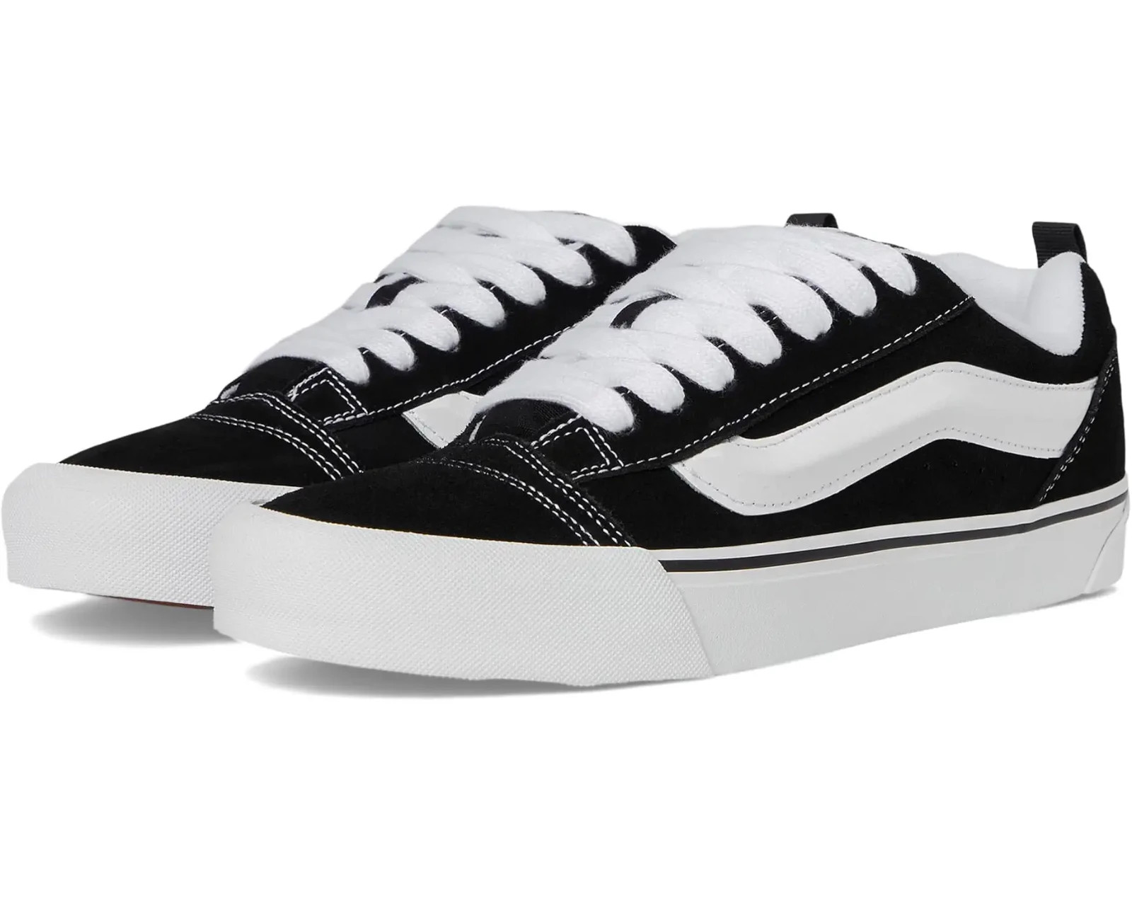 Vans Unisex Knu Skool Shoe, Black/True White
