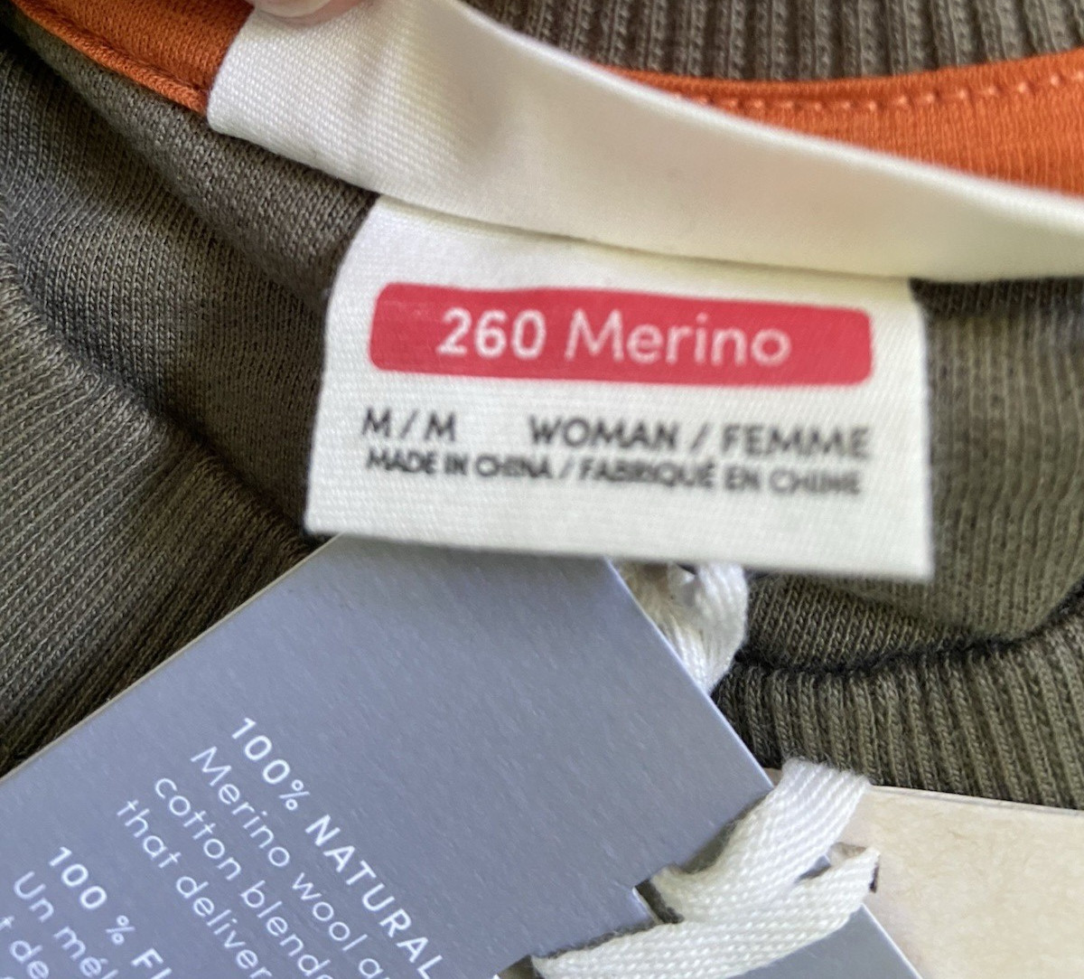 NEW Icebreaker 30% Merino Wool Blend Sweatshirt Size M Retails for $130 Loden
