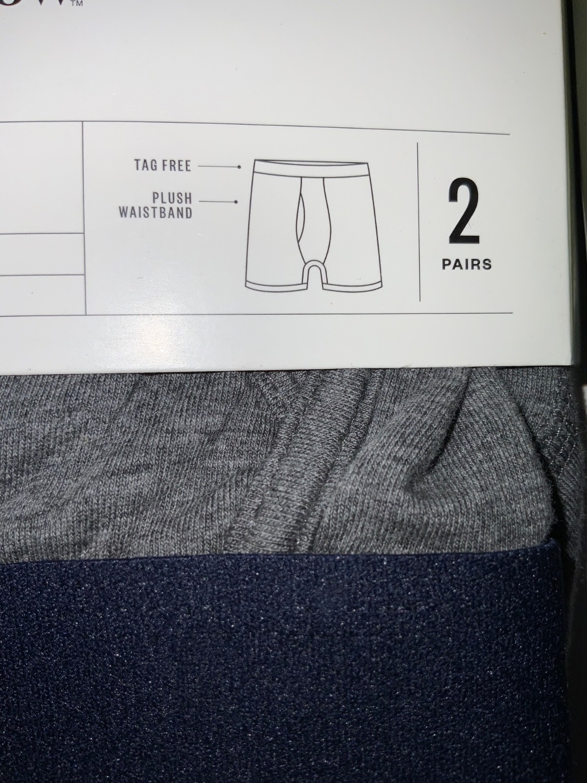 BOXER BRIEFS 2pk Choice solids & prints SOFT STRETCH KNIT fabric Goodfellow & Co