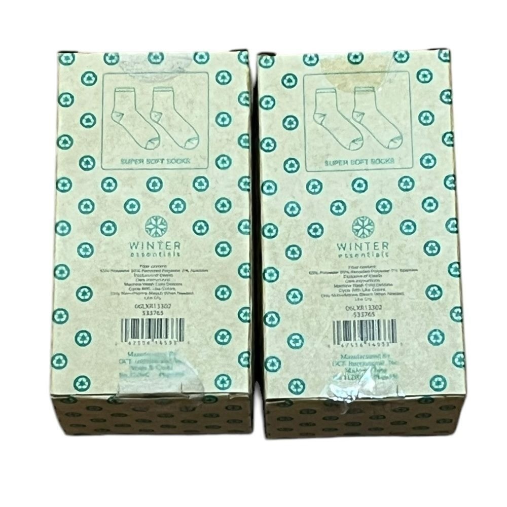 Sock Gift Pack Bundle, Super Cozy Socks, Size 4-10, NWT