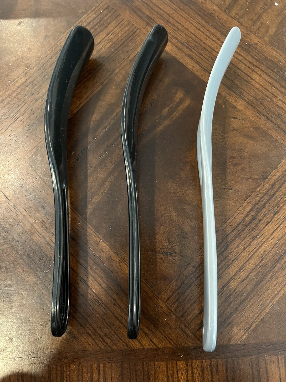 CMR 5PC 7 1/2 inches 19cm Shoe Horns Spoon Shape Plastic Shoehorn Shoe Lift