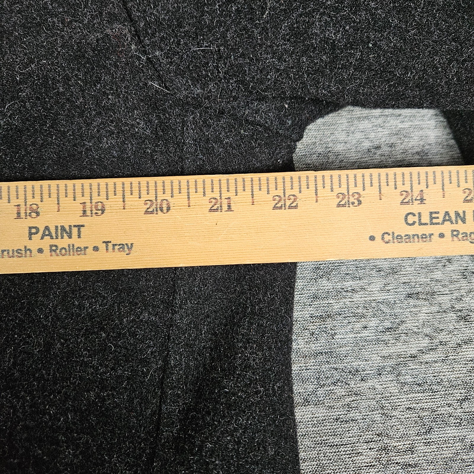 J.Crew University Jacket Mens Medium Black Wool Thinsulate Lined Pea Coat Preppy