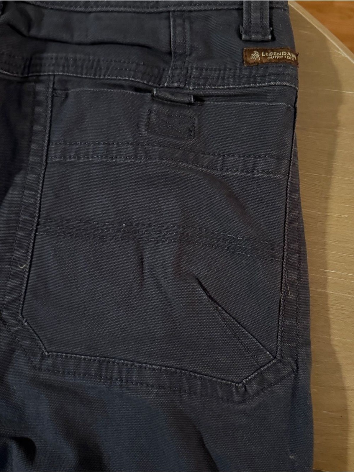 Legendary Outfitters Men’s Utility Work Pants 34×32 Navy Stretch Cargo