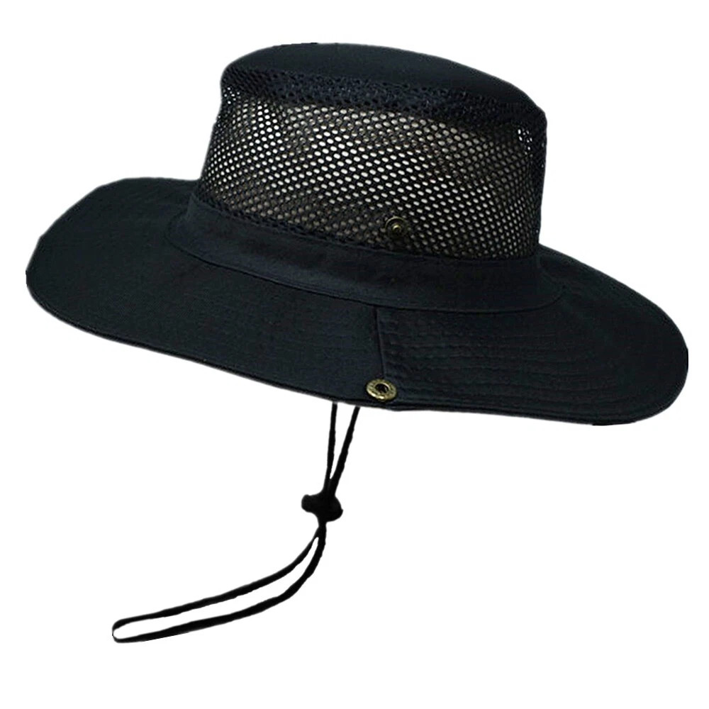 UPF 50+ Men’s Sun Hat Wide Brim Bucket Hat UV Protection Hat for Unisex Outdoor