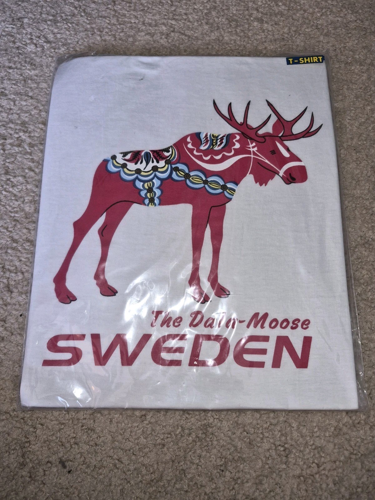 THE DALA-MOOSE SWEDEN NEW T-SHIRT M MEDIUM NWT