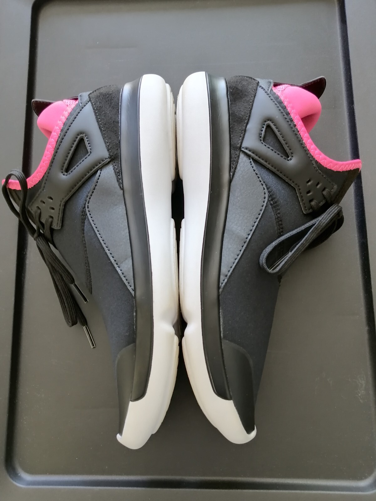 Nike Jordan Fly 89 AA4040-009 Youth 8.5Y Womens 10 Size Chart Black/Pink Sneaker