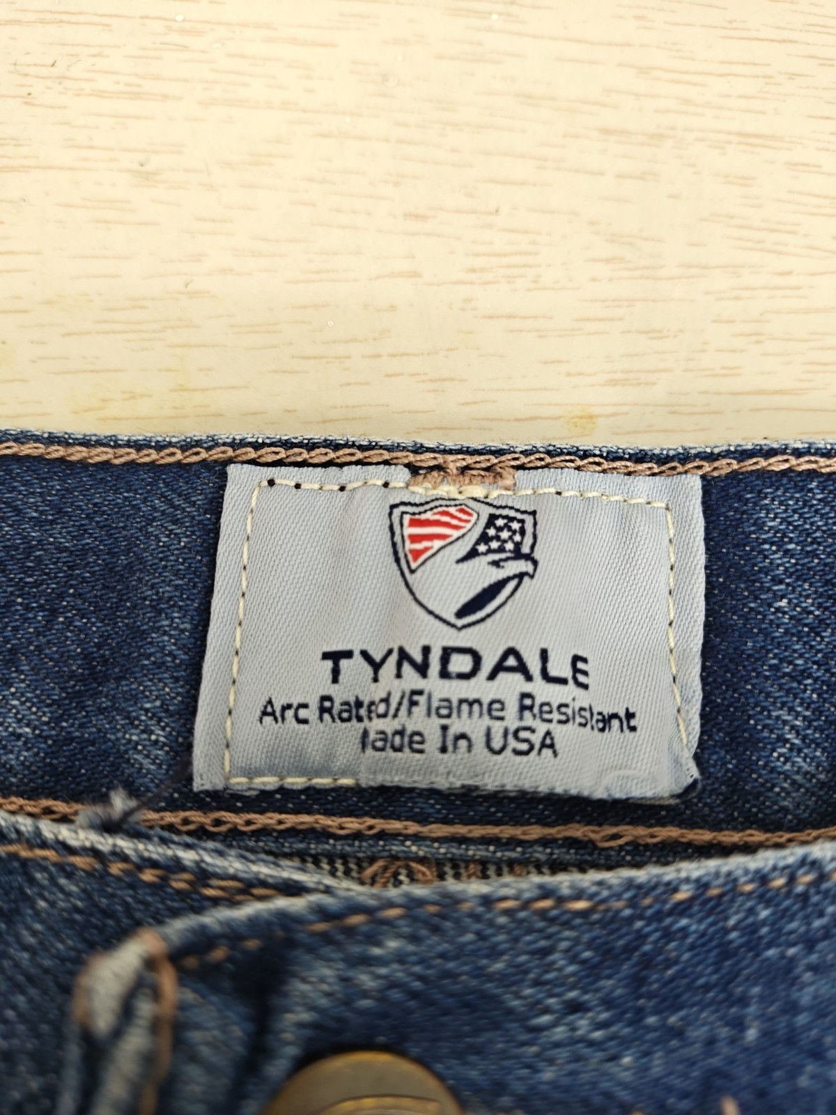 Tyndale FRMC F290T Mens Flame Resistant Jeans 40×30 CAT2 NFPA 2112 Made in USA