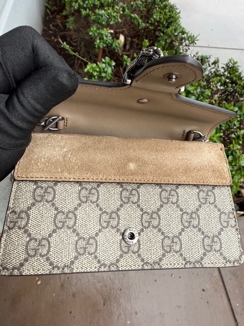 Gucci GG Supreme Monogram Super Mini Dionysus Bag