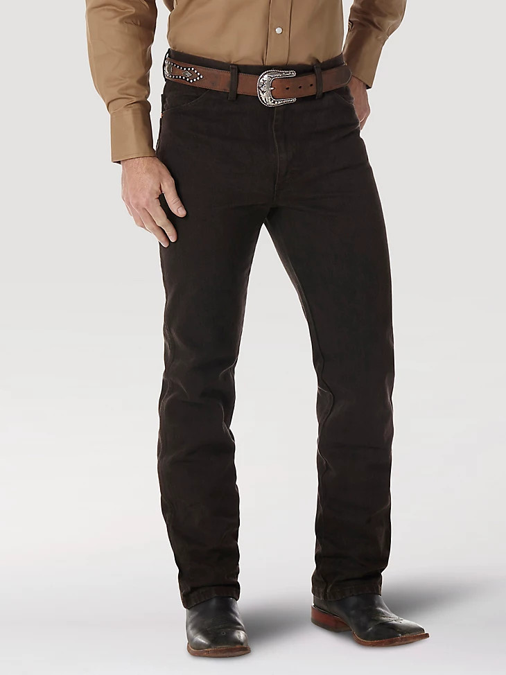 Men’s Wrangler® Cowboy Cut® Slim Fit Black Chocolate Jean 936KCL