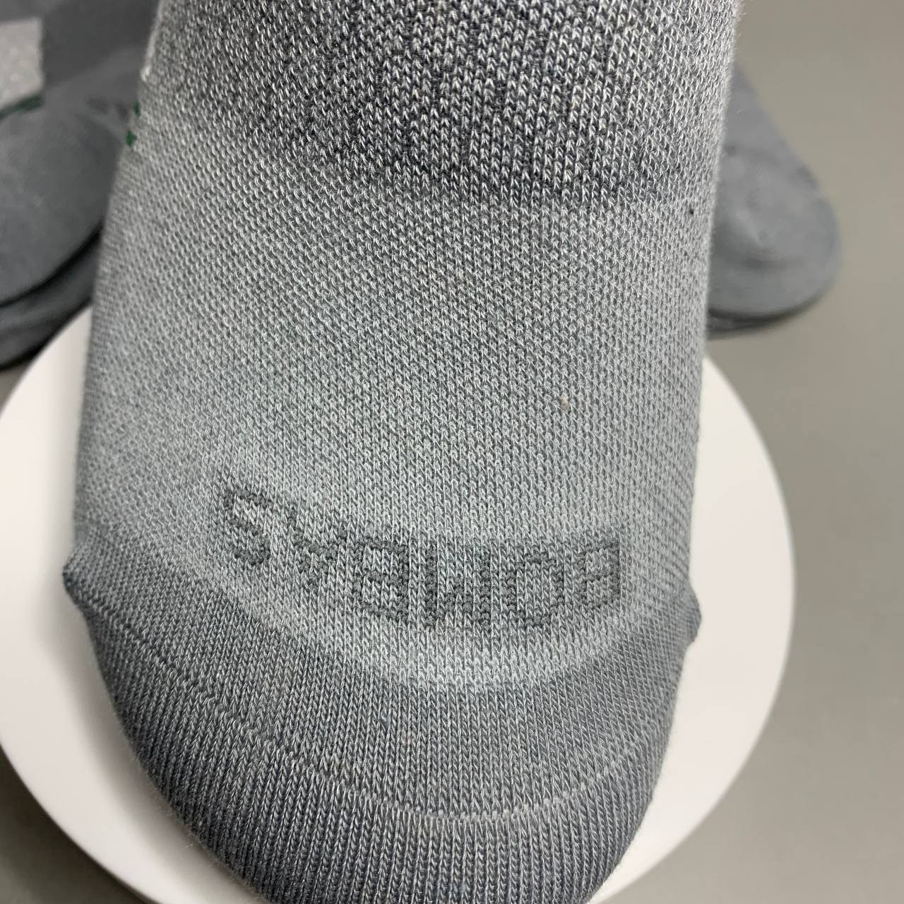 Bombas Men Women Ankle Quarter Socks 4 Pairs Dark Gray Charcoal Size L Large