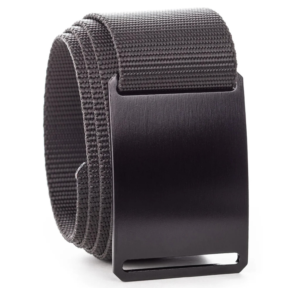 Grip6 Work Belt Tactical Ninja Belt 1.75″ Wide ONE SIZE WB-GUNMETAL-WS-WFG