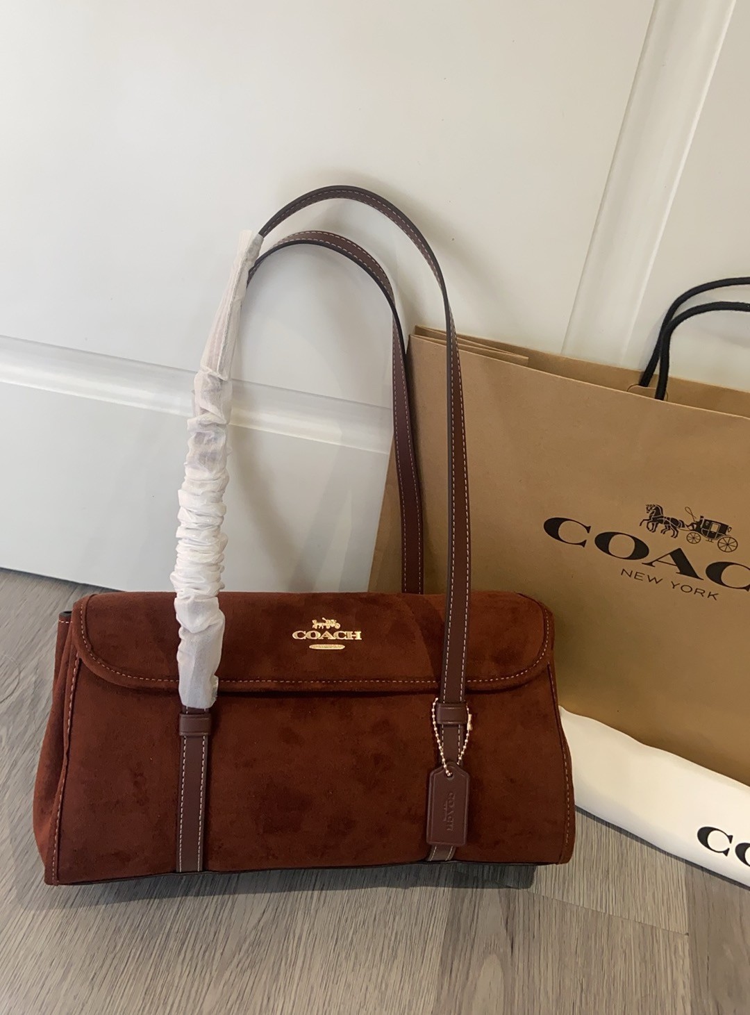 Coach Shoulder Bag CDB06 Birdget – Fashionable Crossbody Bag Brown