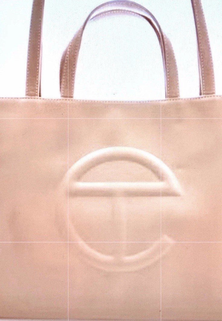 Telfar Shopping Bag – Cream Comes With DUSTER BAG.