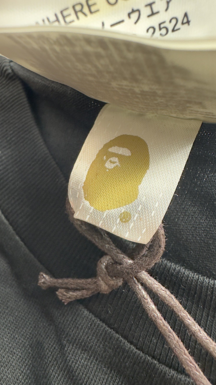 bape PHOTO APE HEAD TEE black Size L