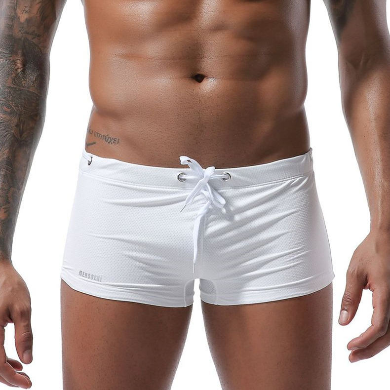 Mens Swimming Trunks Boxers Briefs Swim Shorts Swimwear Swimsuit Beach Shorts
