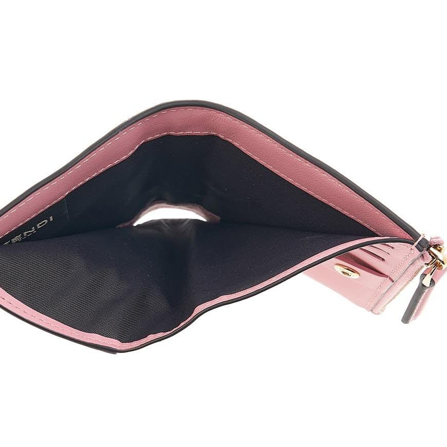 FENDI Women’s FF Logo Medium Bifold Wallet 8M0447 AK2K F0W52