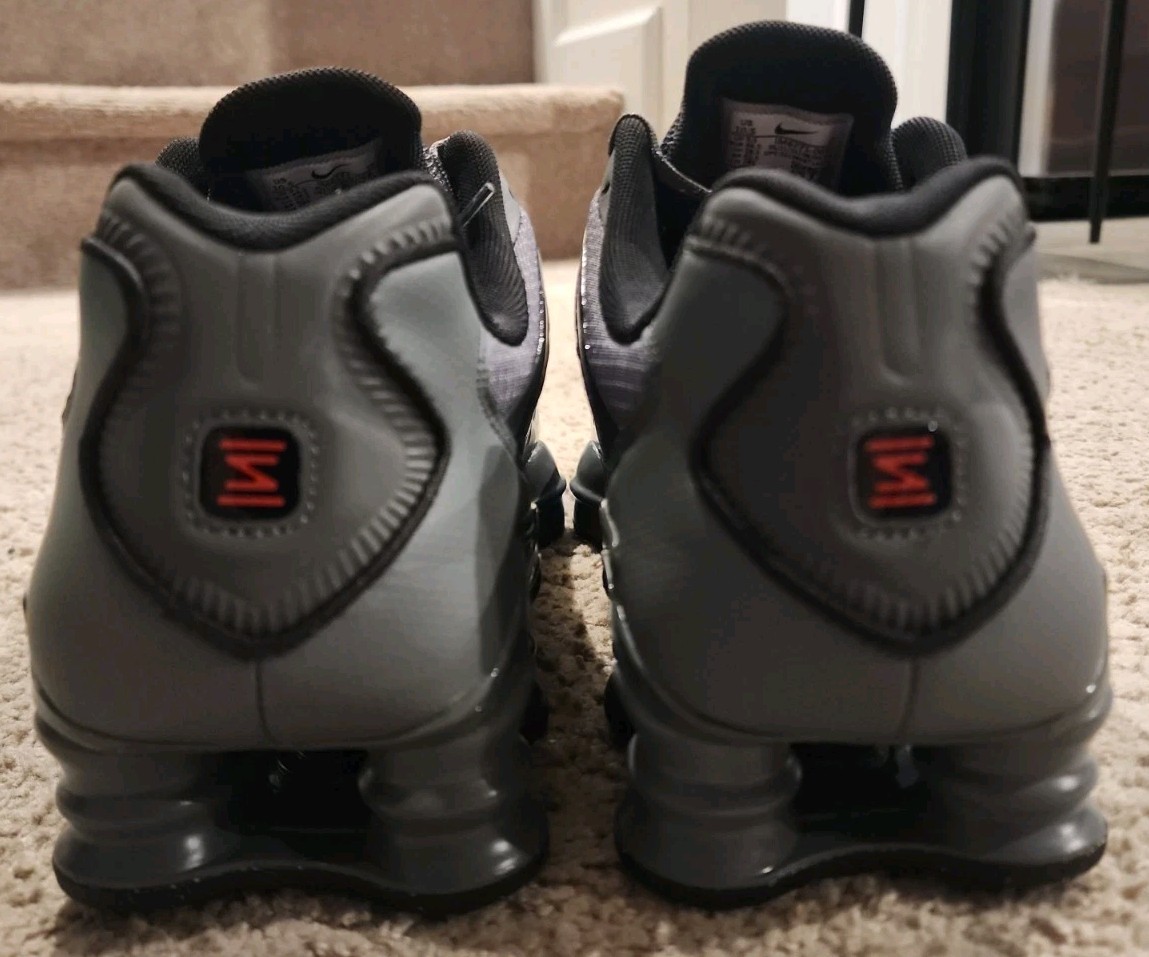 Size 10.5 – Nike Shox TL Iron Grey Black