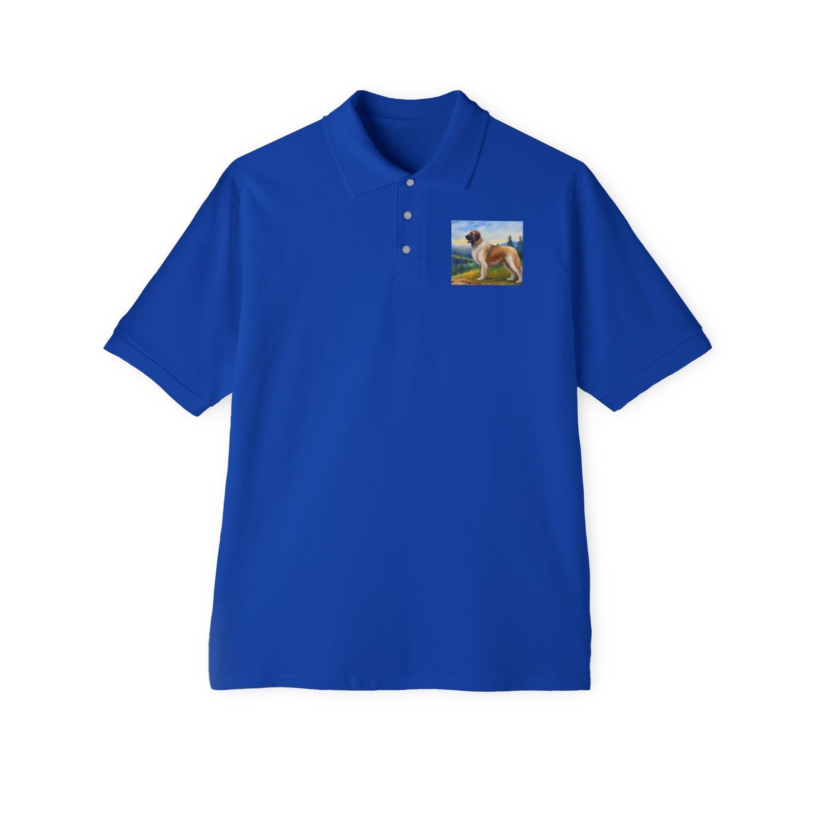 Anatolian Shepherd #2 Men’s Piqué Polo Shirt