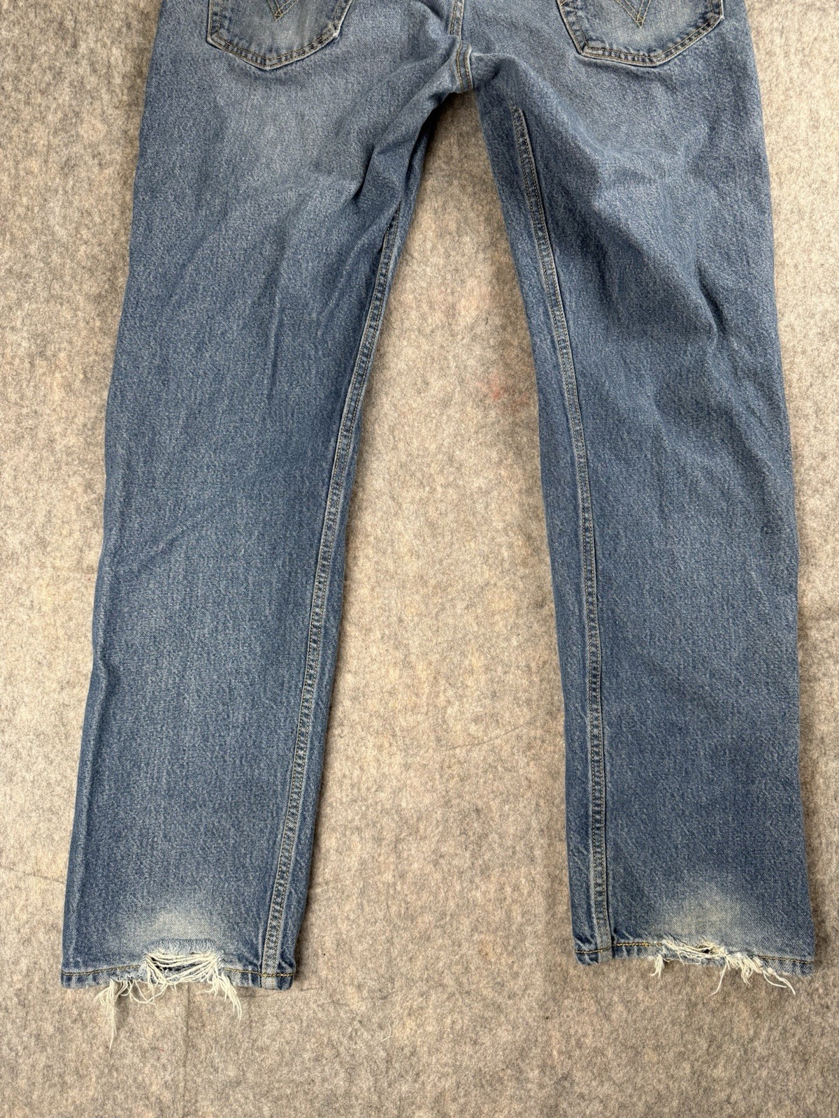 Levi’s Regular Fit Straight Regular Wash Denim Jeans Levi’s 505 Series Men 36×34