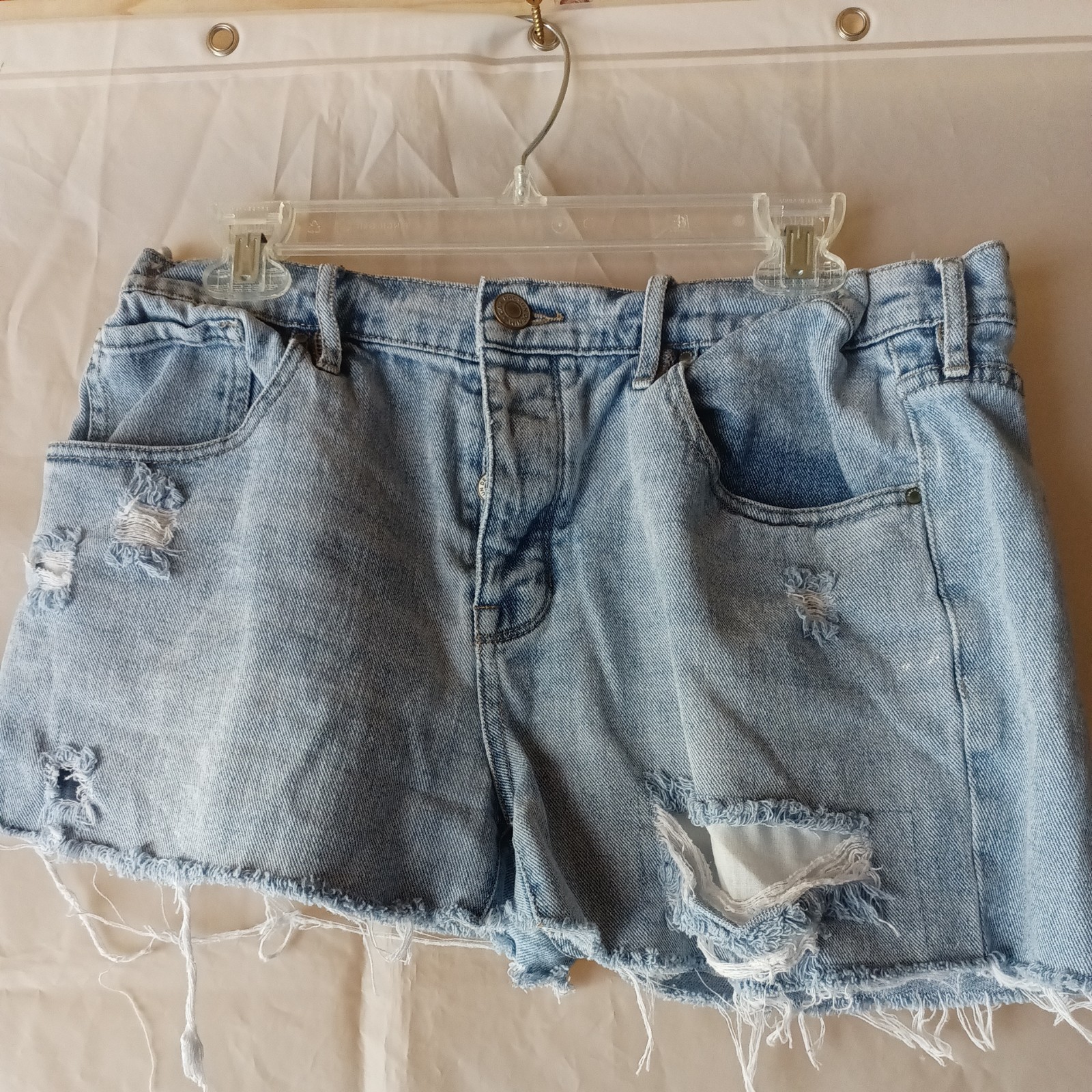 Pacsun Waist 32 Denim Shorts distressed
