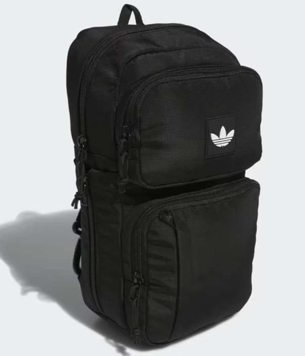 Adidas Utility 4 Sling Crossbody Bag Black JJ7418 NWT MSRP $52