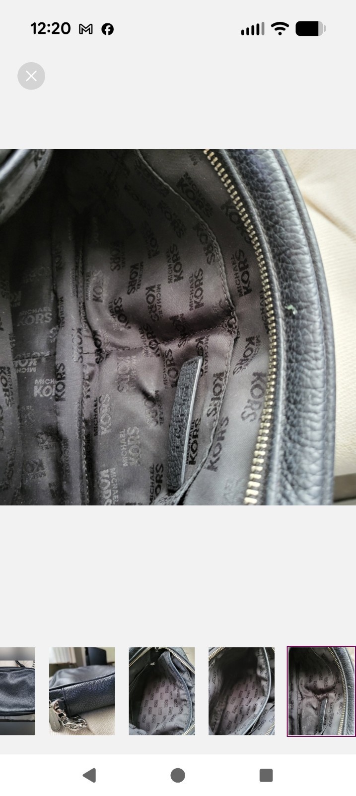 Michael Kors Black Crossbody Jet Set