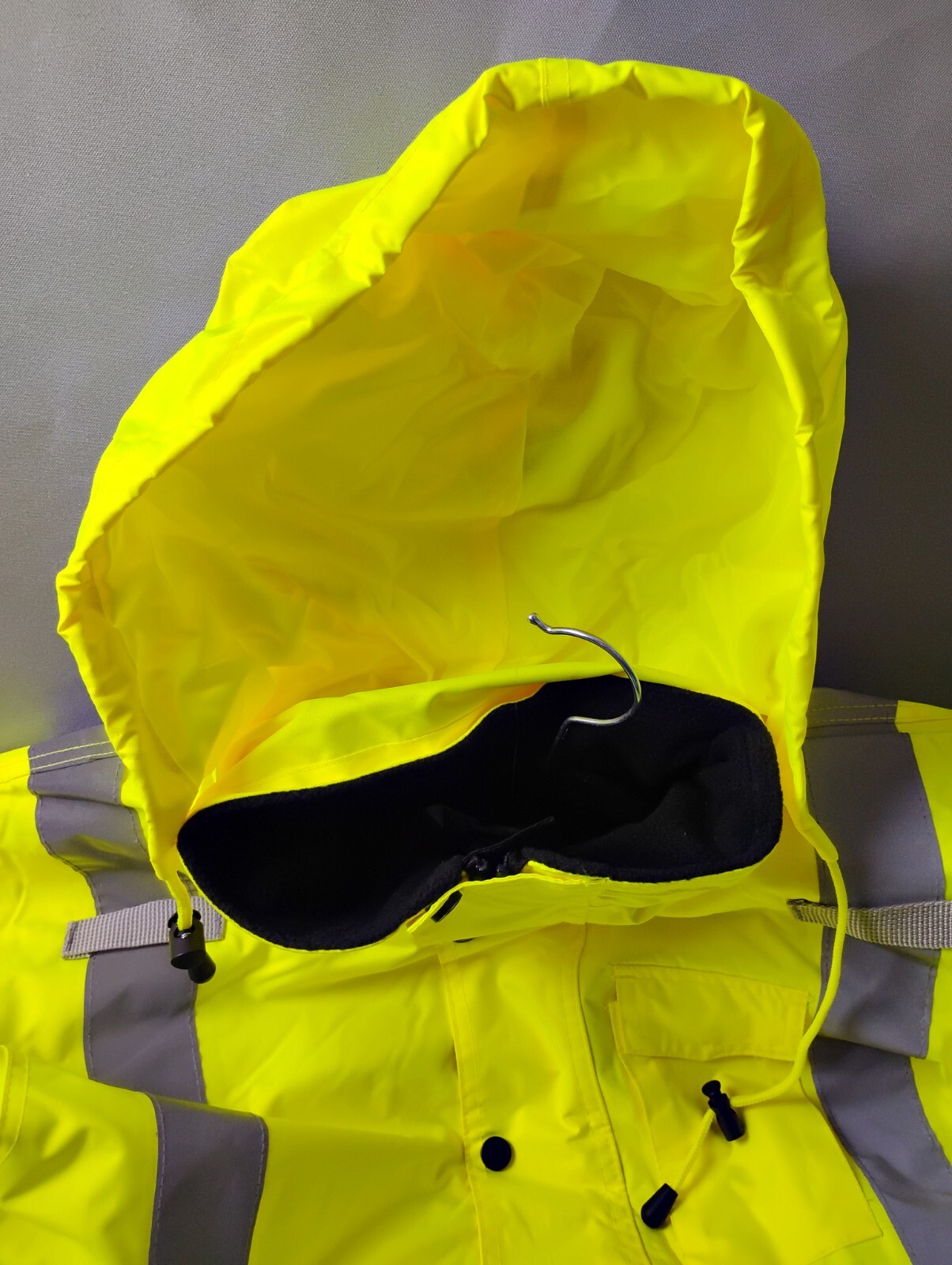 Ergodyne BE TENACIOUS Work Gear- Reflective- Coat – Jacket Hood Medium Lime NEW