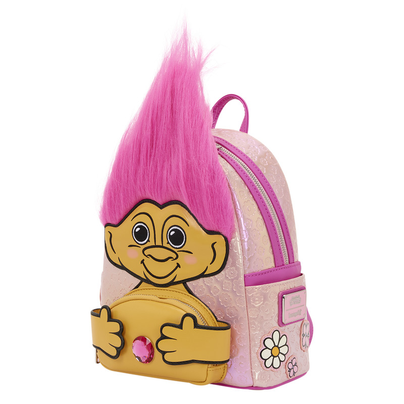 BIG SALE 50% Classic Good Luck Trolls Exclusive Iridescent Cosplay Mini Backpack
