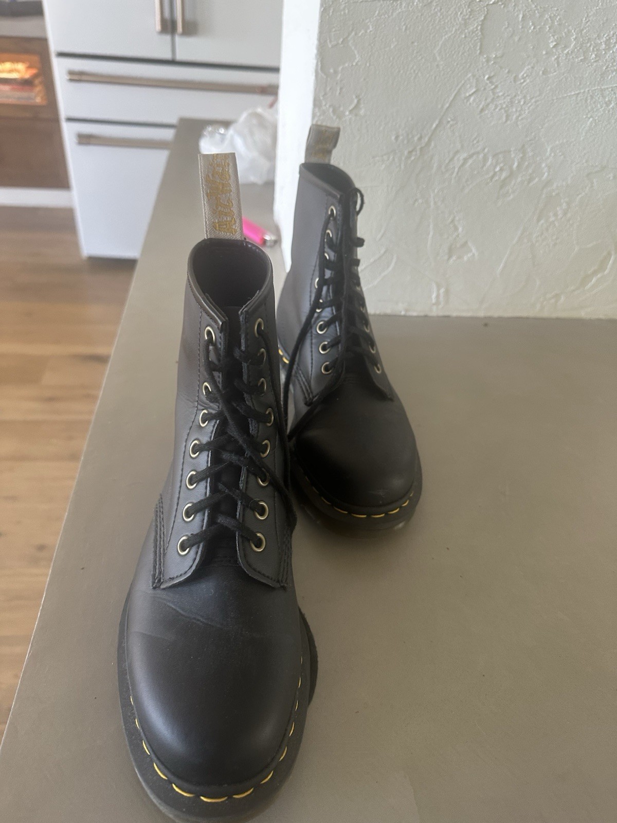 Dr. Martens Black vegan 1460 Combat Boots Men’s US 7 UK 6 EU 39